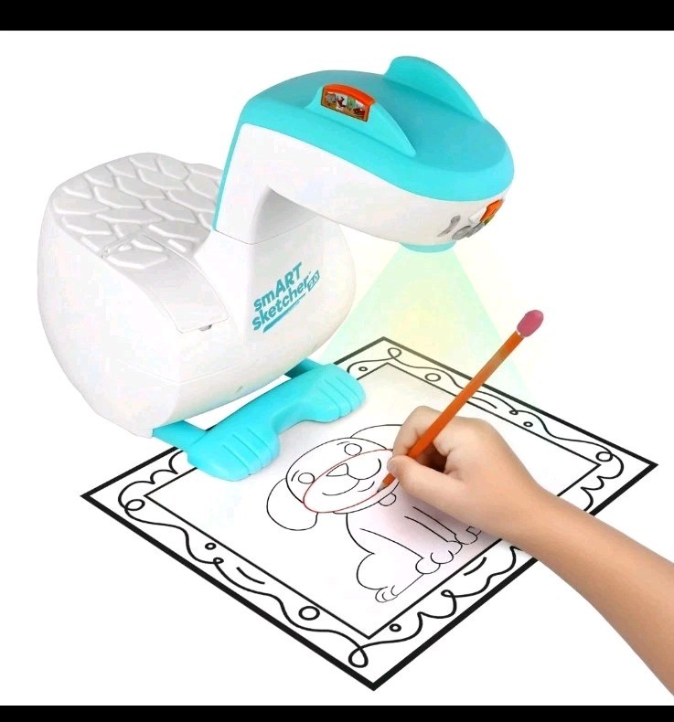 Smart Sketcher 2.0 Projector Drawing Tracing Kids Art Educational Toy Open Box