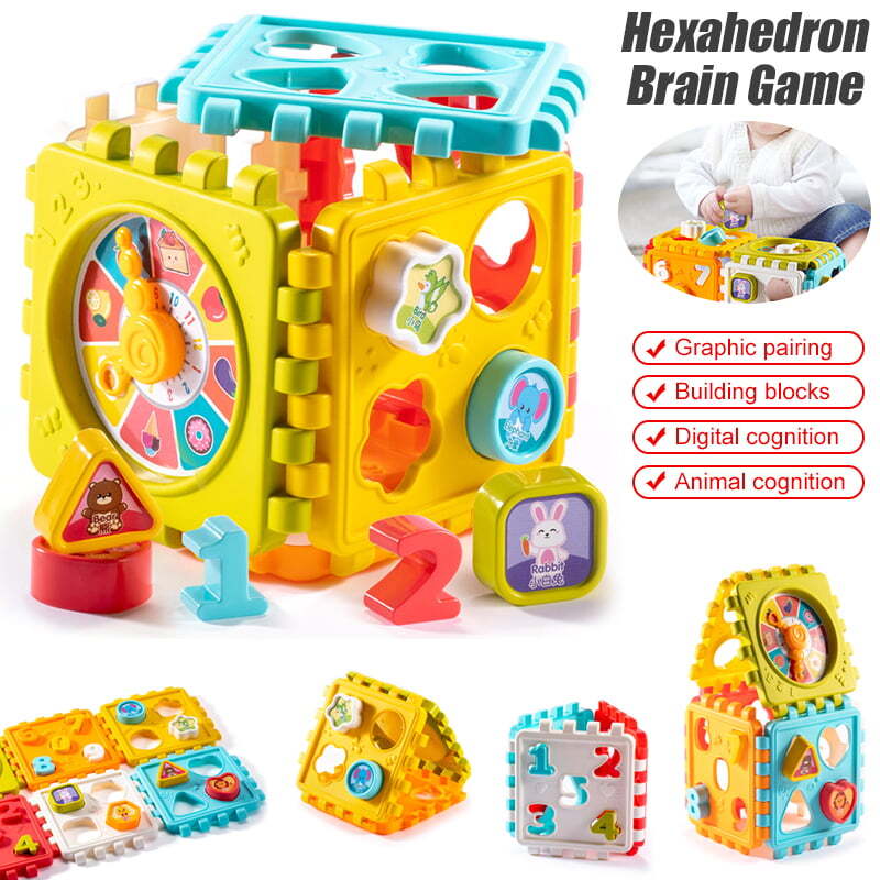 1-2 Years old Toddler Toys 6 in 1 Baby Boys & Girls Holiday US