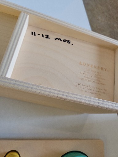 LOVEVERY Lot Wooden Toys Development Puzzle Baby Development GEO shape Posting