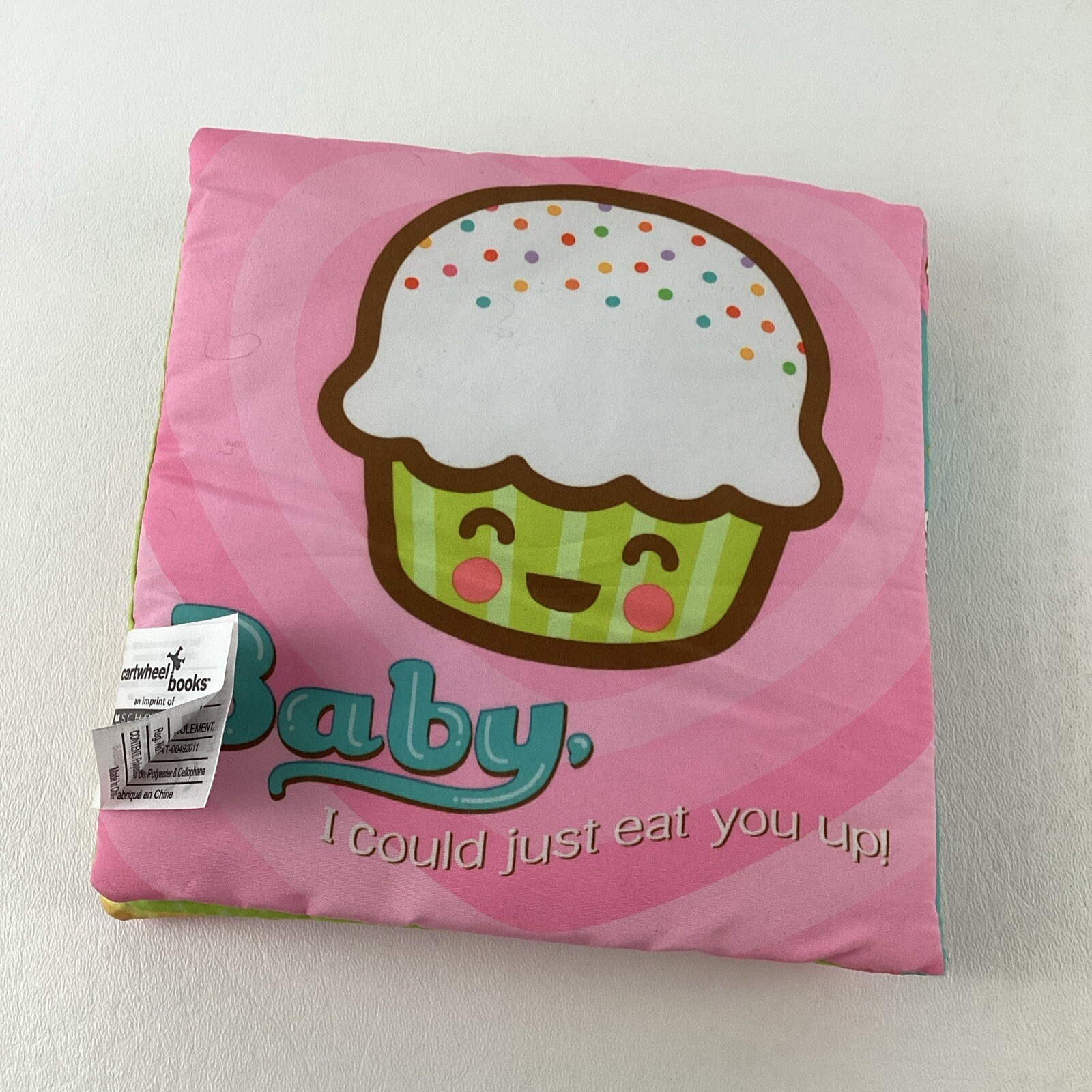 Disney Baby Princess Teether Soft Baby Activity Books Crinkle You’re My Cupcake