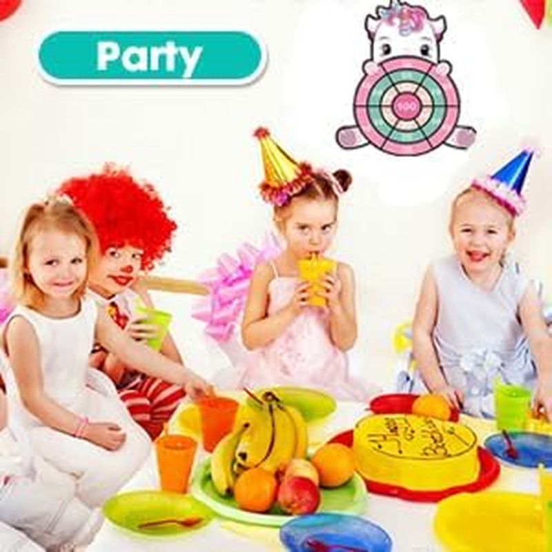 Unicorn Toys for 3-12 Year Old Girls,25”Large Dart Board Kids Toys for 6-12 Year