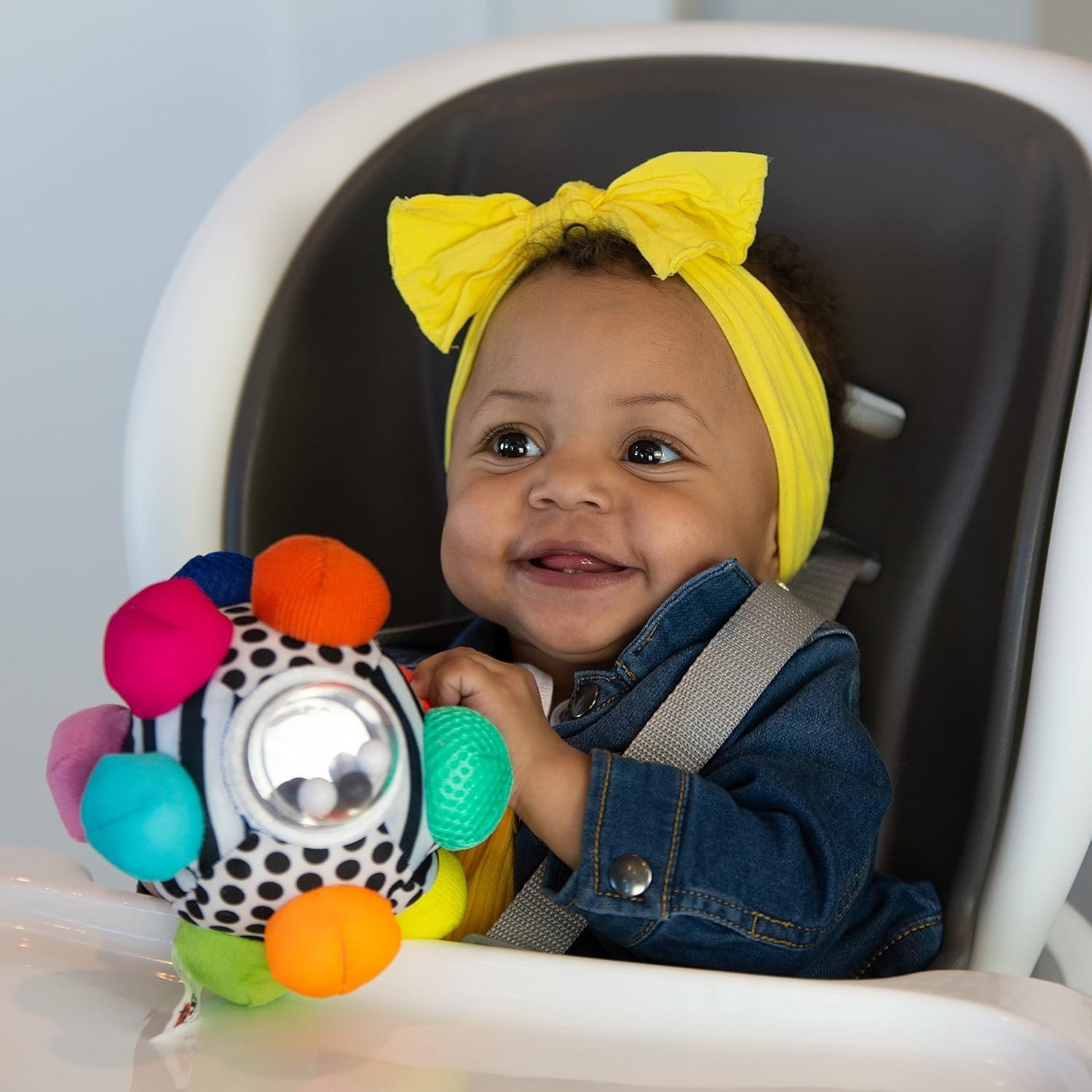 Multi-Color Developmental Bumpy Ball for Baby Motor Skills
