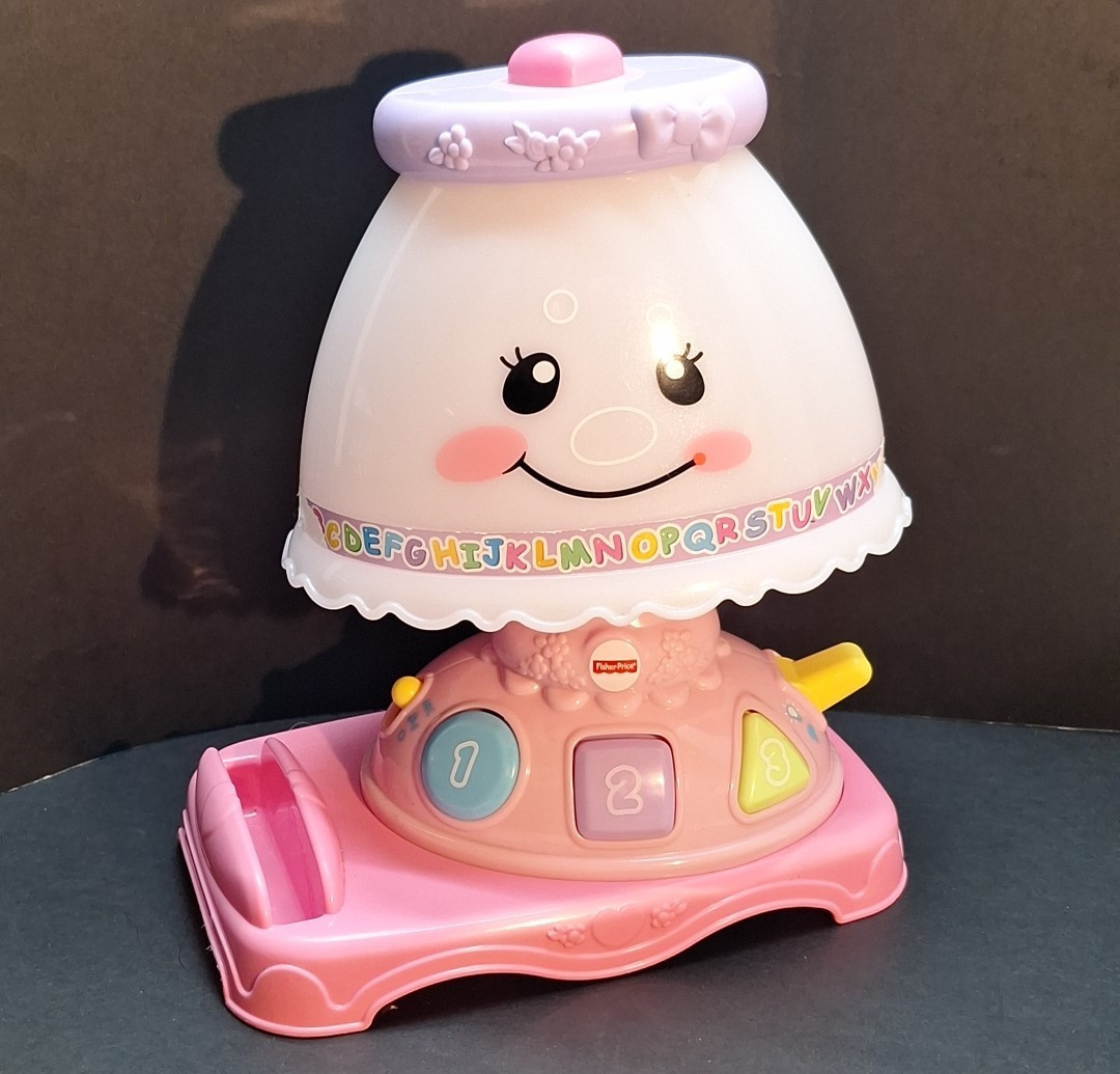 Fisher Price Laugh & Learn My Pretty Learning Lamp 2013 Works 6-36 Mos Toy Works