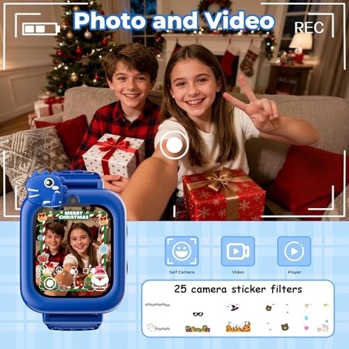Smart Watch for Kids, Kids Watch Boys Girls with 36 Games Alarm Touchscreen