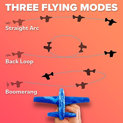 Blue Foam Airplane Toy for Kids – Best Summer Gift for Boys & Girls