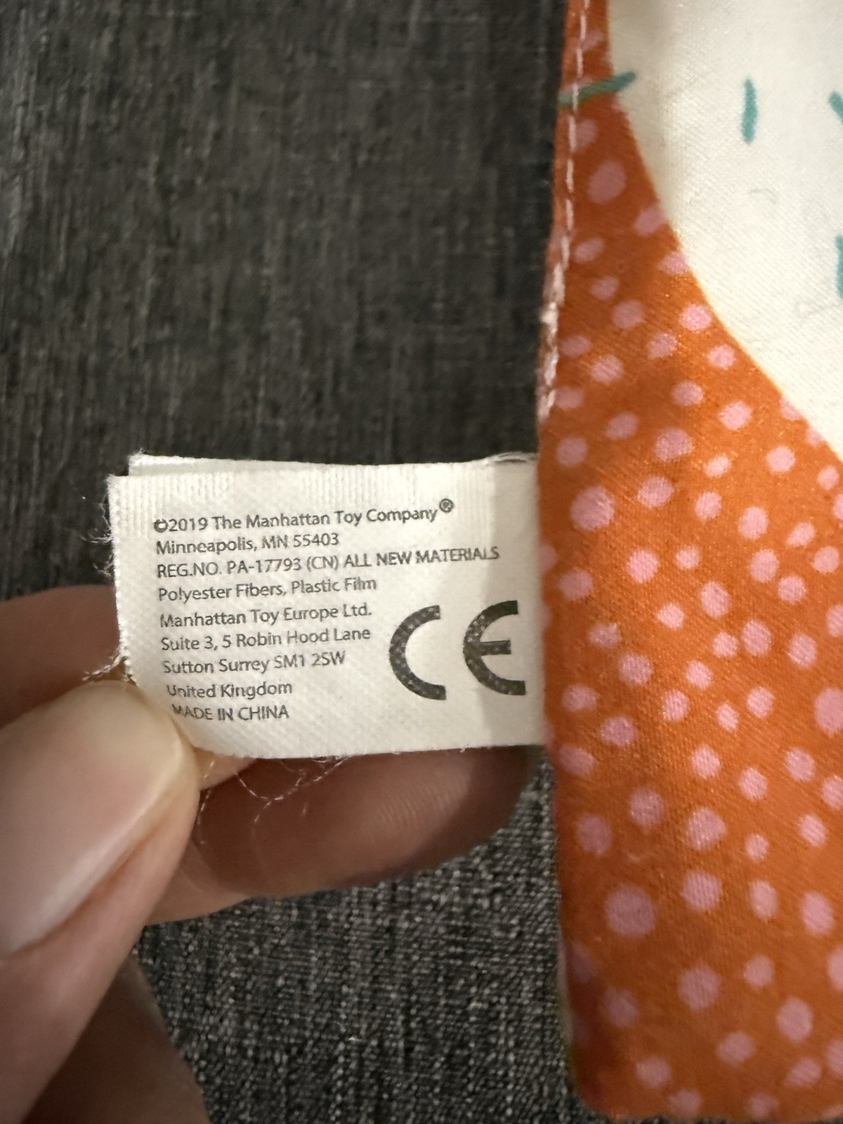 Manhattan Toy Llama Soft Baby Activity Book Squeaker Crinkle Sensory Tactile