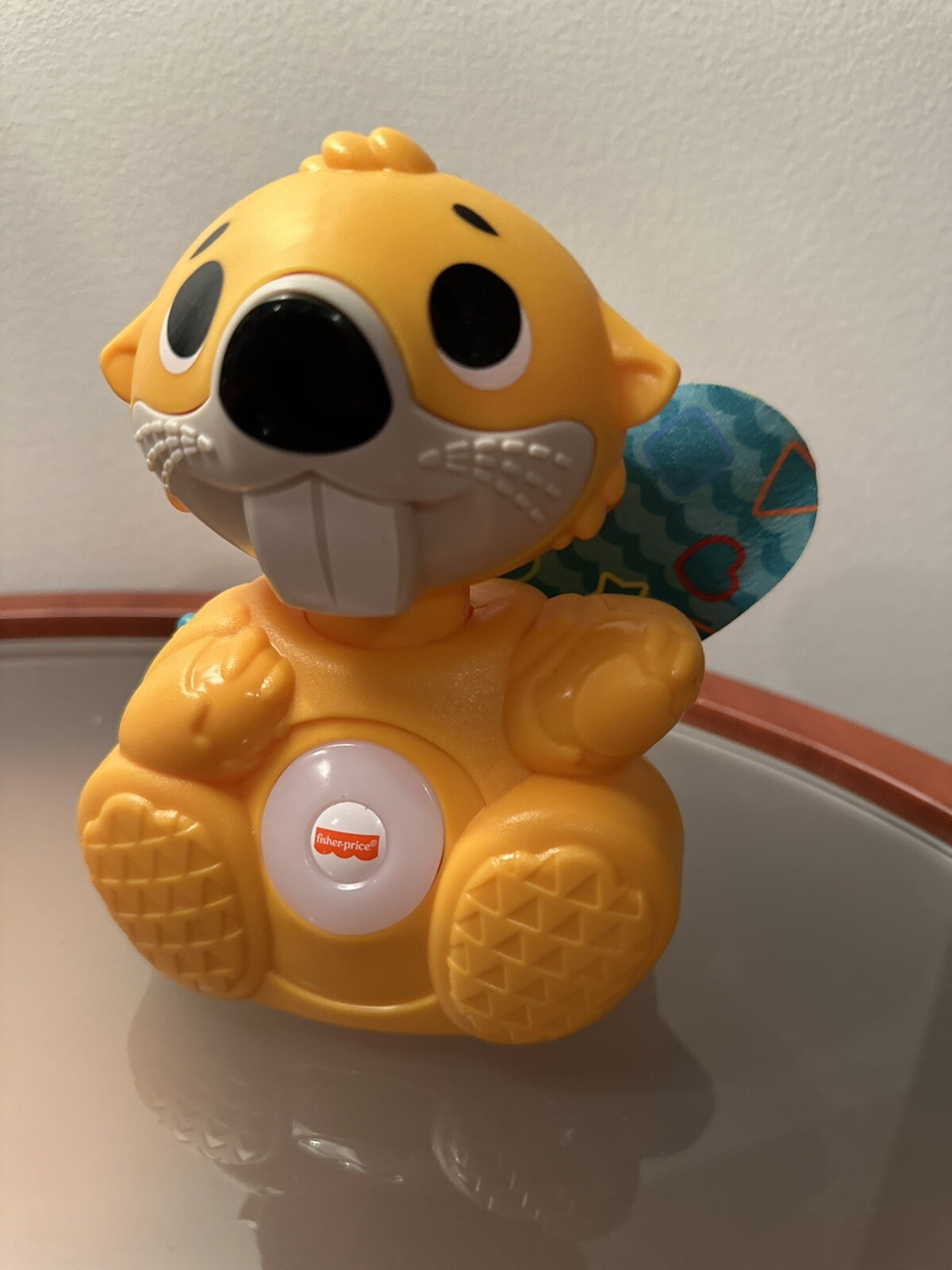 Fisher-Price Linkimals Baby & Toddler Learning Toy Boppin’ Beaver With Intera…