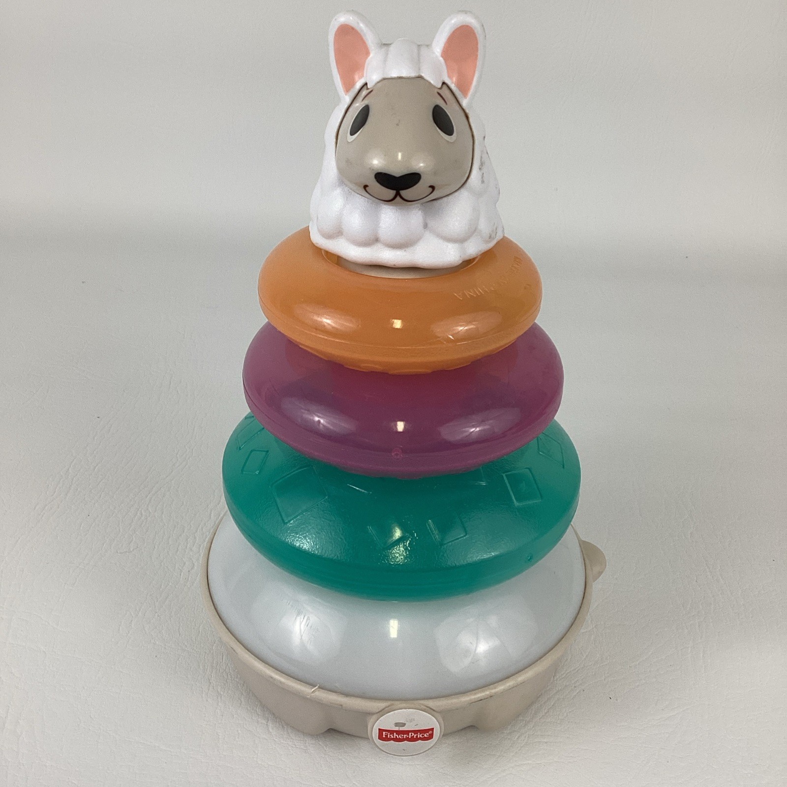 Fisher Price Linkimals Lights & Colors llama Teaches Colors Stacking Baby Toy