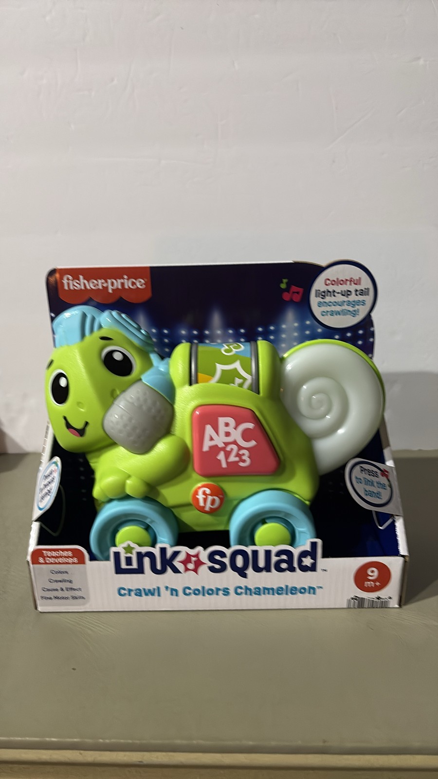Fisher-Price Link Squad Crawl ‘n Colors Chameleon Toy