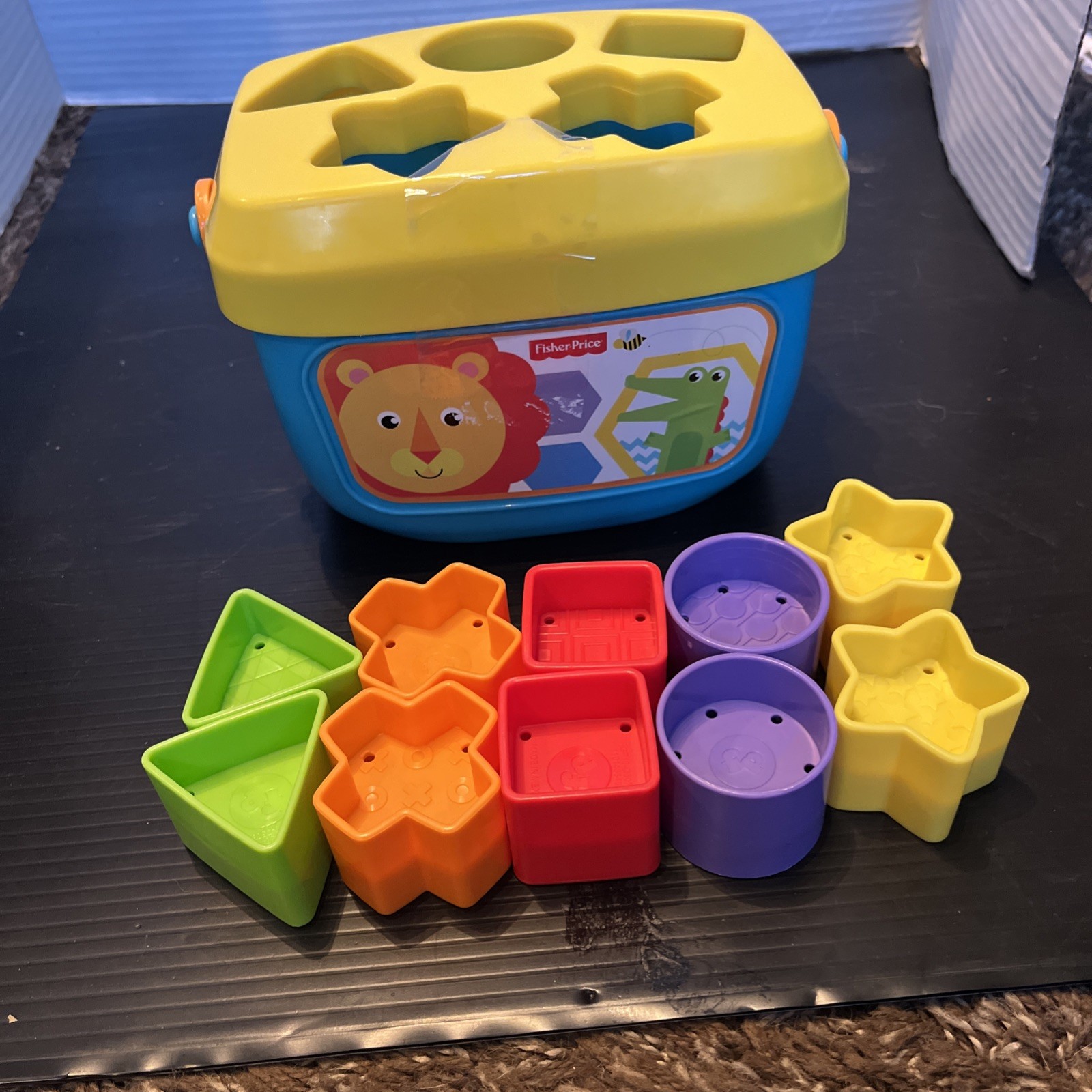Fisher Price Baby’s First Blocks Shapes Early Learning & Development 6+Months