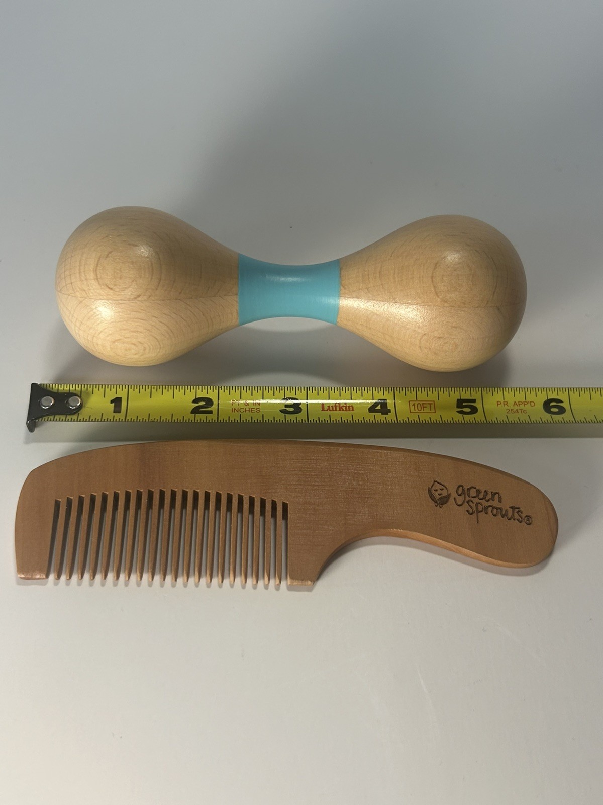Bababoo Bunny Pippa Wooden Push & Pull Multi-Sensory Toy for Babies 10 Months+