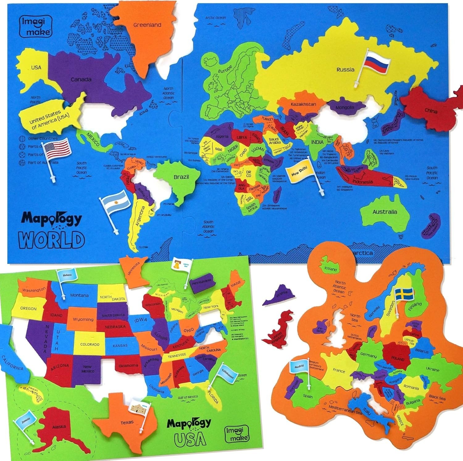 Educational Geography Toys