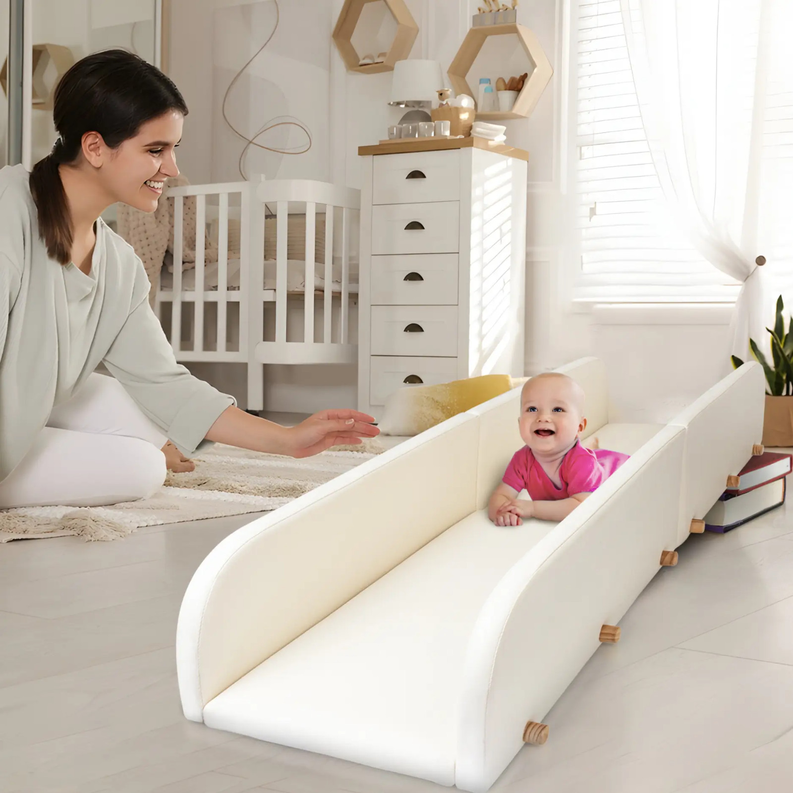 Doman Method Infant Crawling Track, Tummy Time Toy, Helps Crawl Faster
