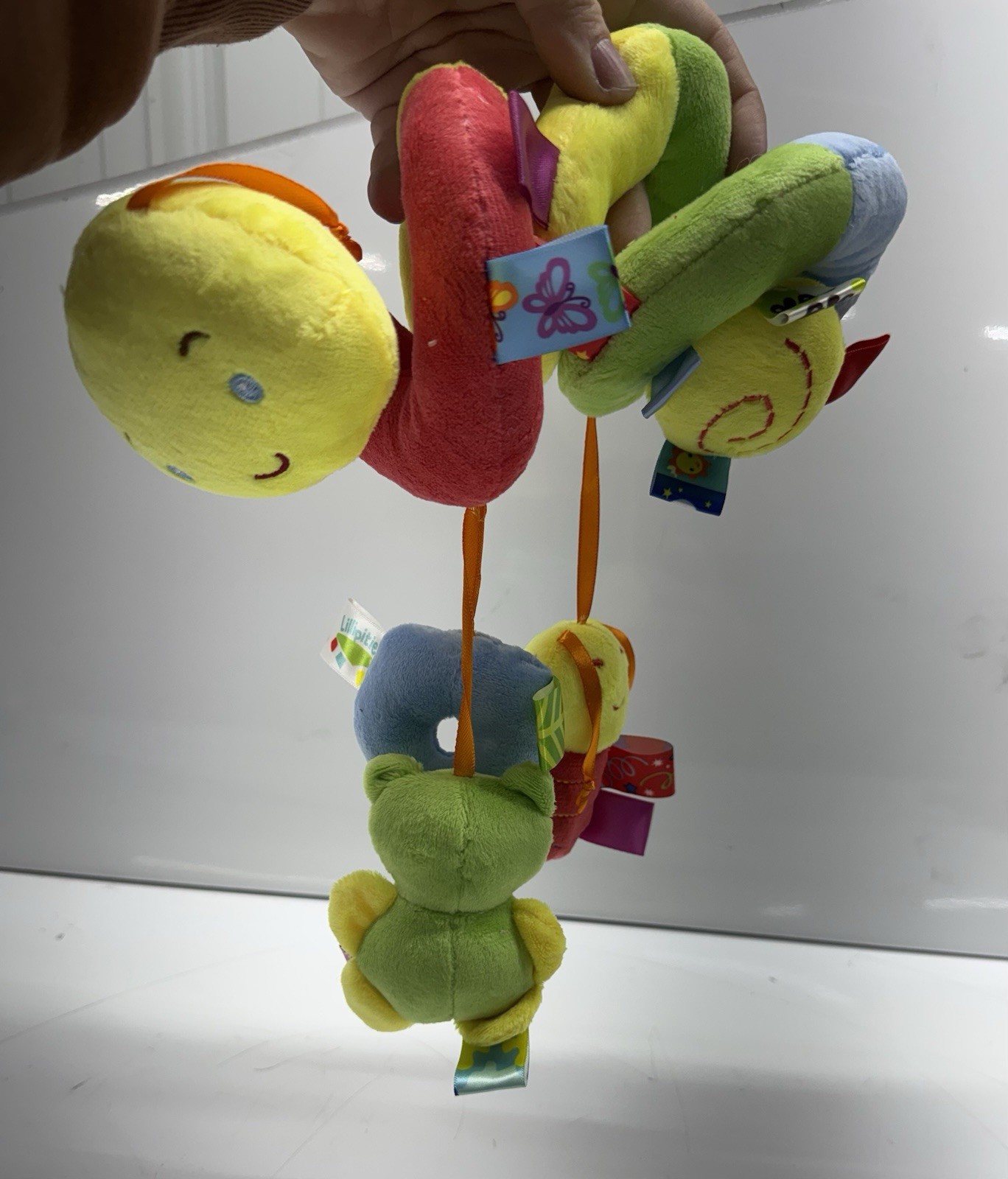 NEW Lilliputiens Baby Activity Spiral Toy Caterpillar Stroller Crib