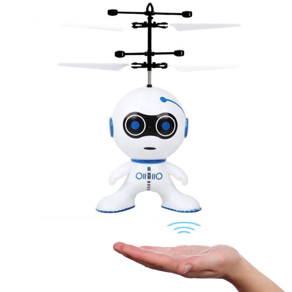 Electric Flying Ball Flying Robot Drone Toy Infrared Induction Cool Toys Gift