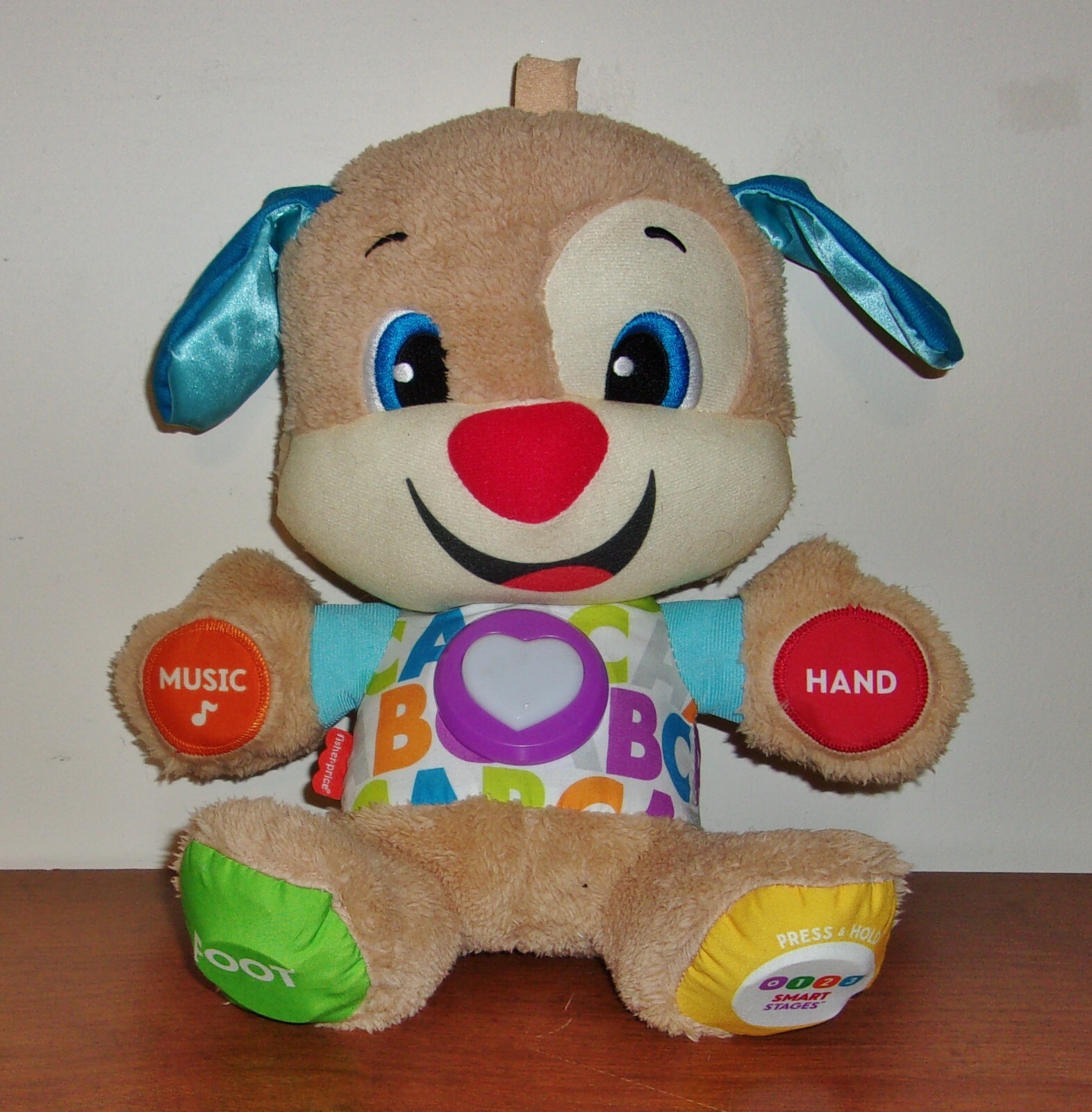 Fisher Price Laugh & Learn Smart Stages Learning Puppy Dog Plush Songs VIDEO