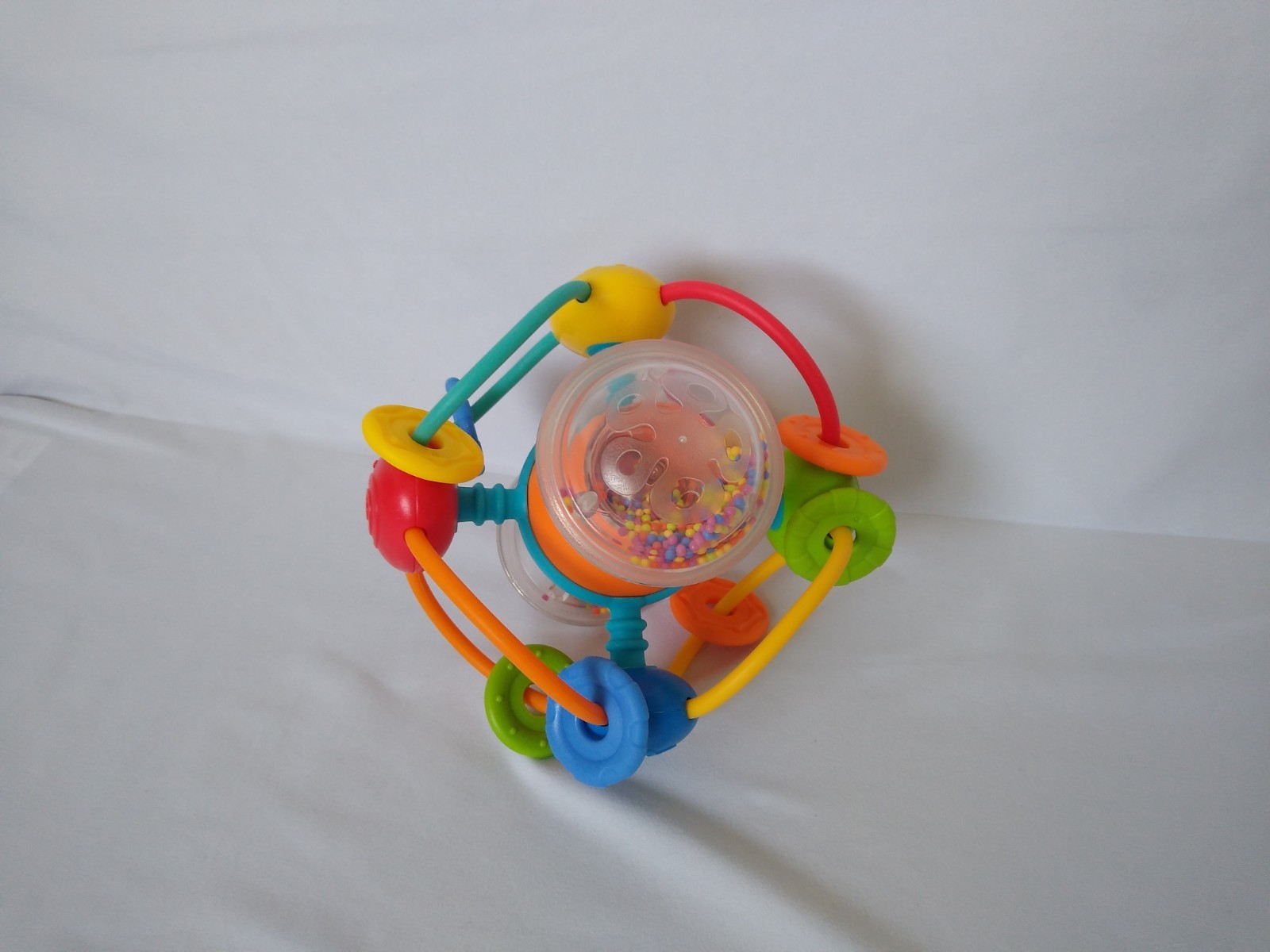 Infantino Baby Developmental Toy Ball Shaker Rattle Sensory Teether Activity Toy