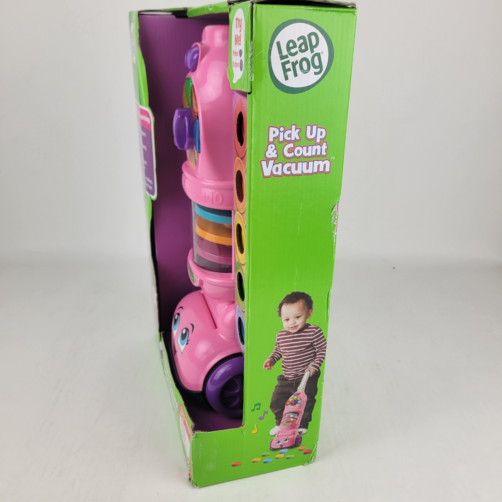 LeapFrog Pick Up and Count Vacuum, Pink. New Sealed