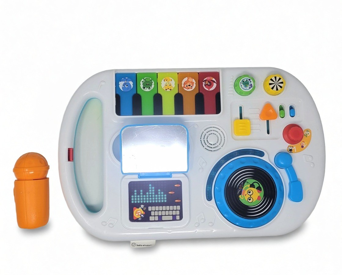 Baby Einstein Mix & Score Composer Infant DJ Turntable Musical Keyboard Toy