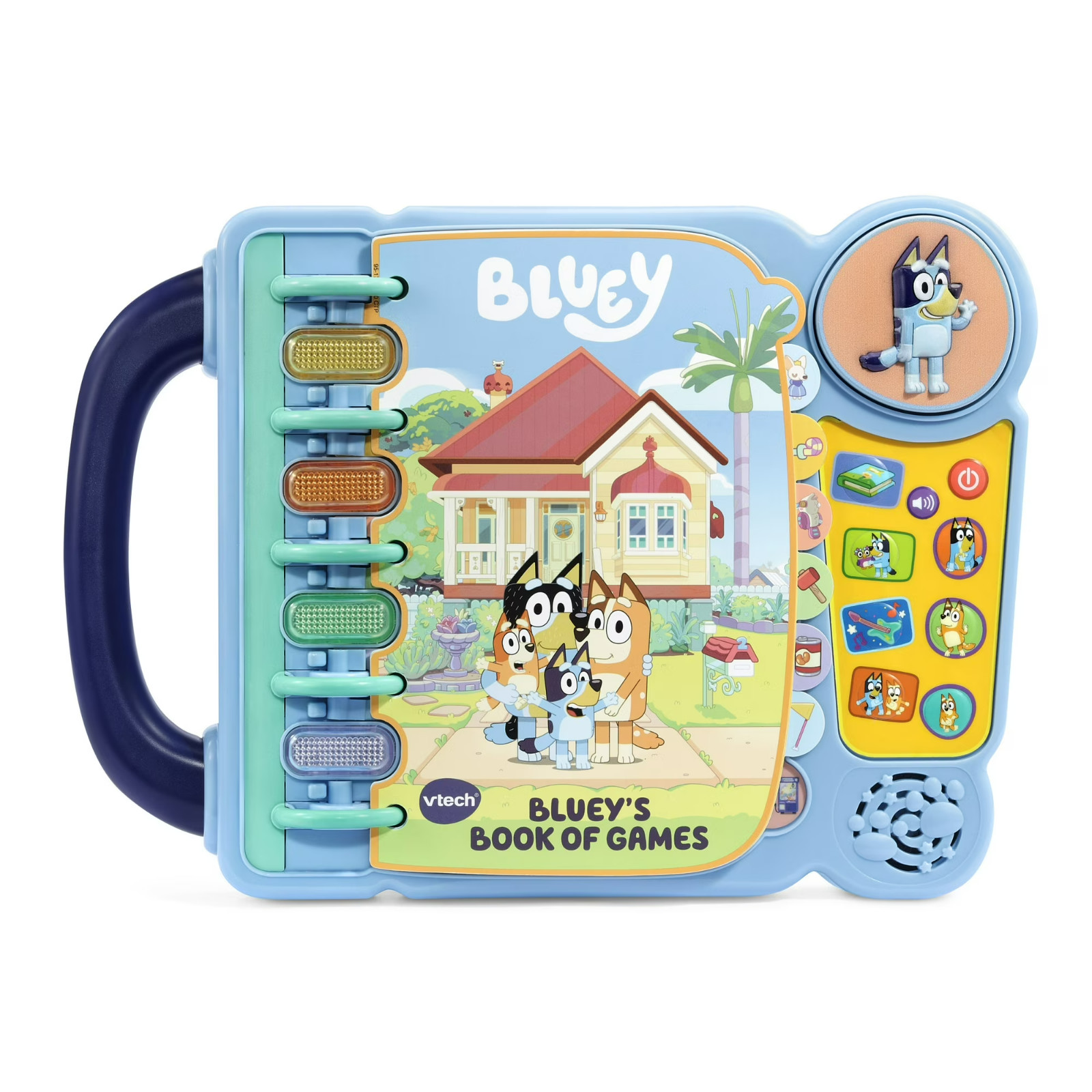 VTech Bluey Bluey’s Book of Games Interactive Toy Sounds Learning Book NEW