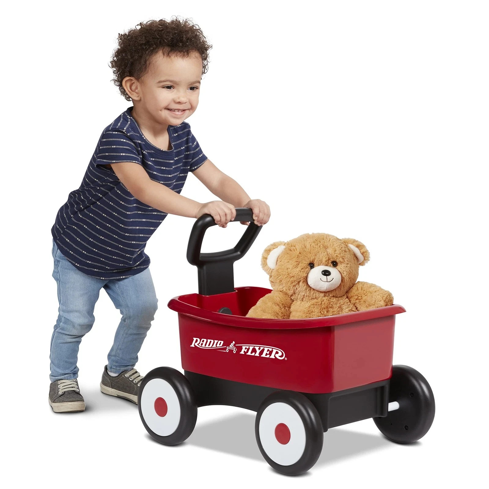 Radio Flyer My First Wagon Teddy Bear Red Mini Toy Wagon Collectible