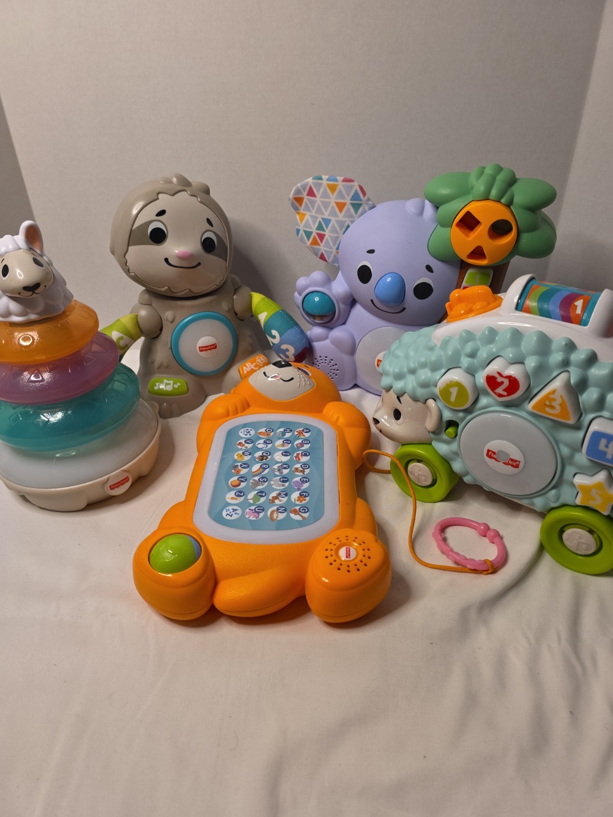 Fisher Price Linkimals Lot of 5 All Tested & Working Excellent Condition
