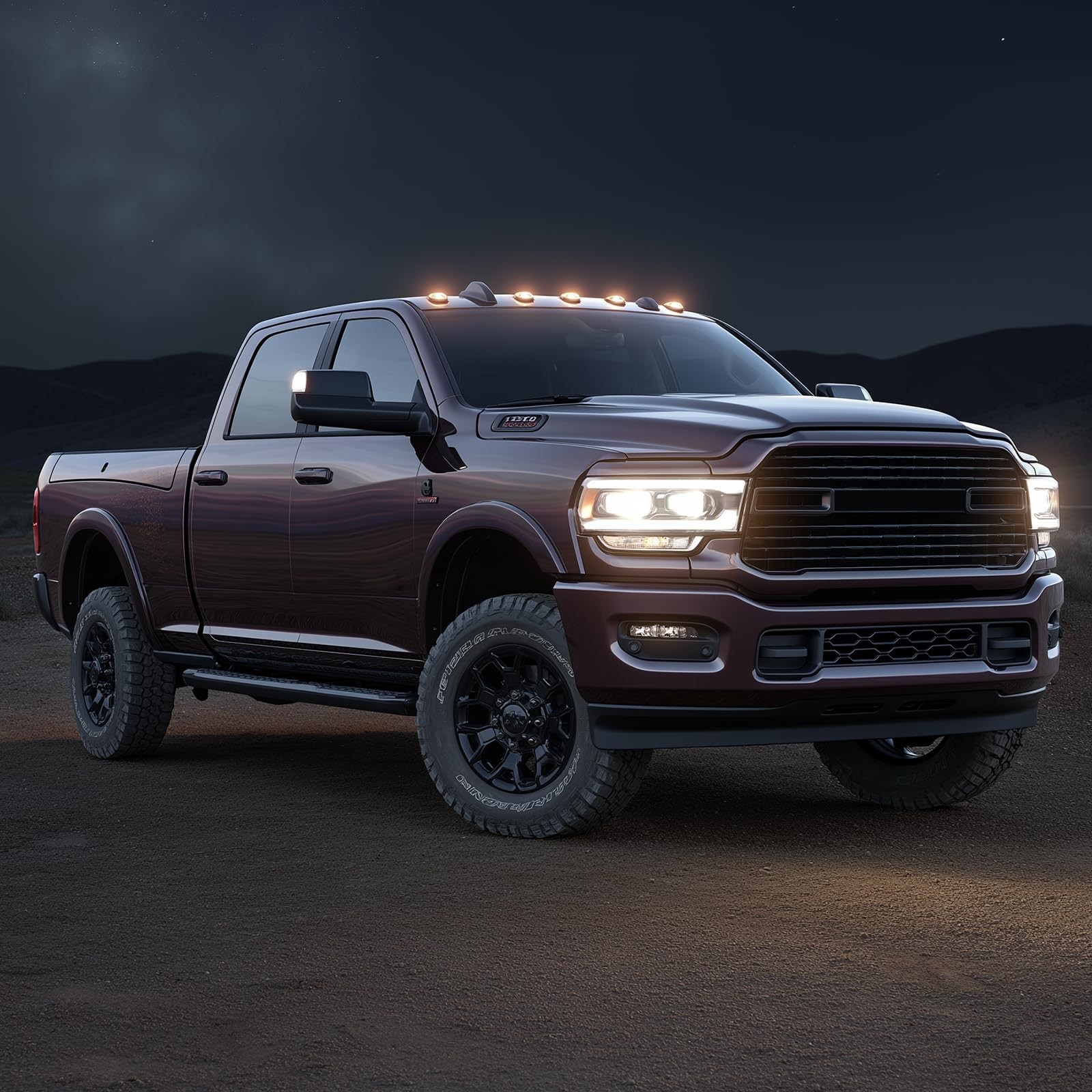 Headlights Assembly Compatible with Dodge Ram 2500 2019-2024, Halogen Passeng…