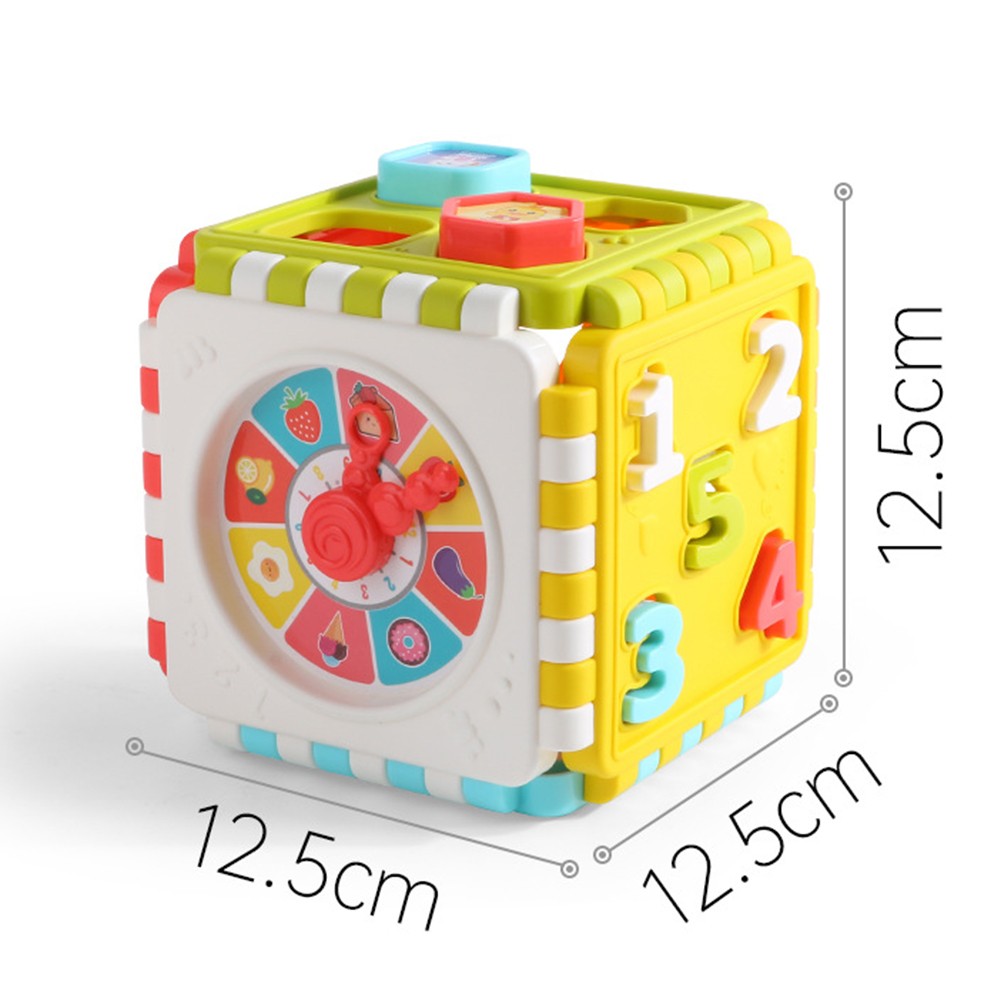 6 in 1 Baby Toys 6 to 12 Months Activity Cube Montessori Toys US