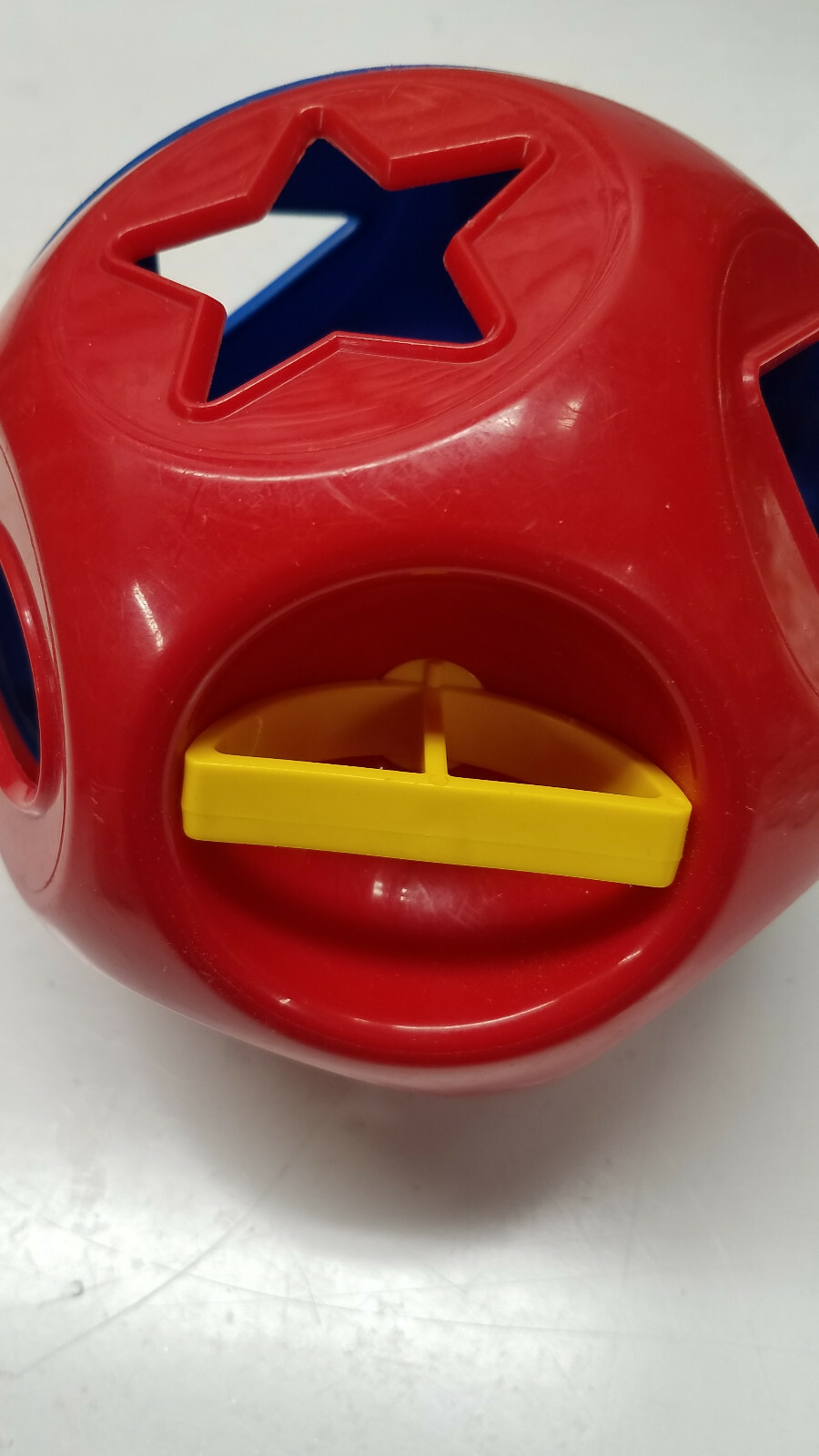 Vintage Tupperware SHAPE-O-BALL Classic Tupper Toys Shape Sorter 100% COMPLETE