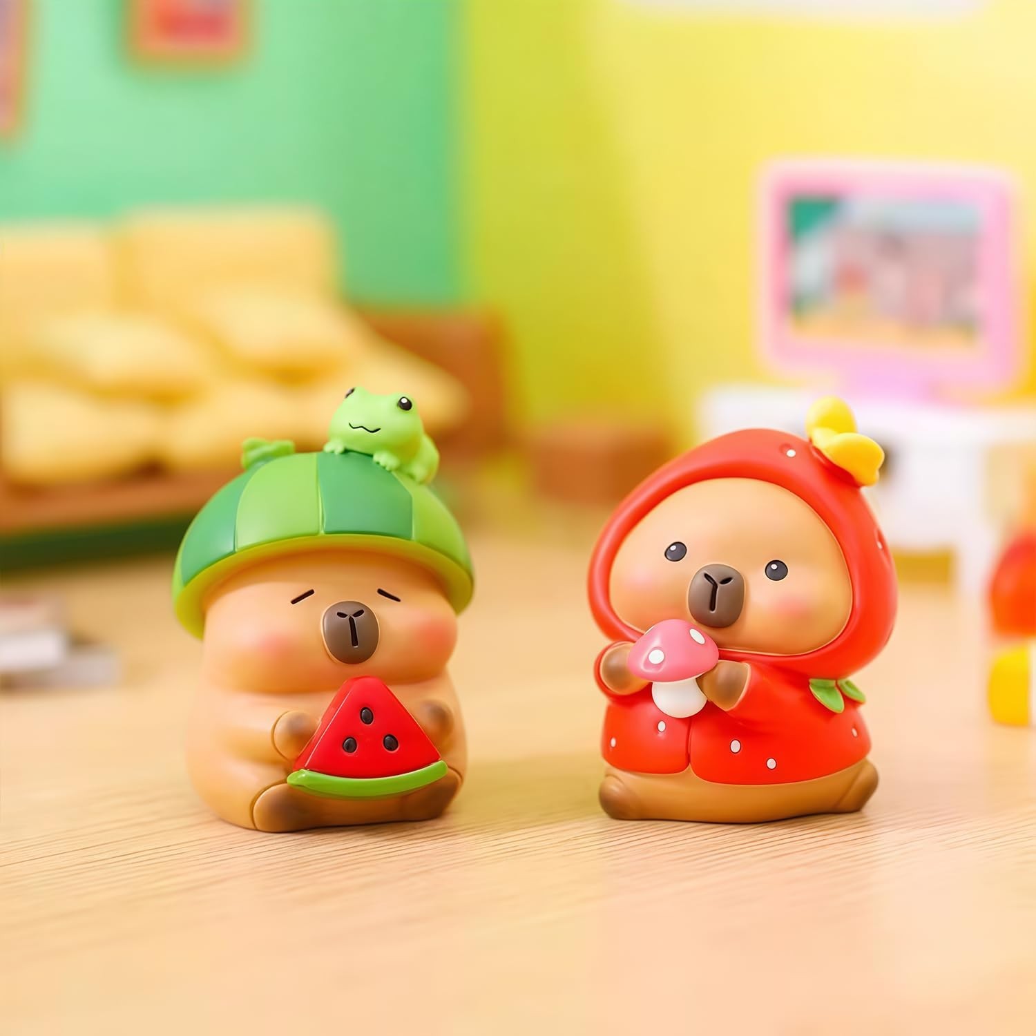 Sweet Capybara Series Blind Box Figures, Random Design Action Figures Collect…