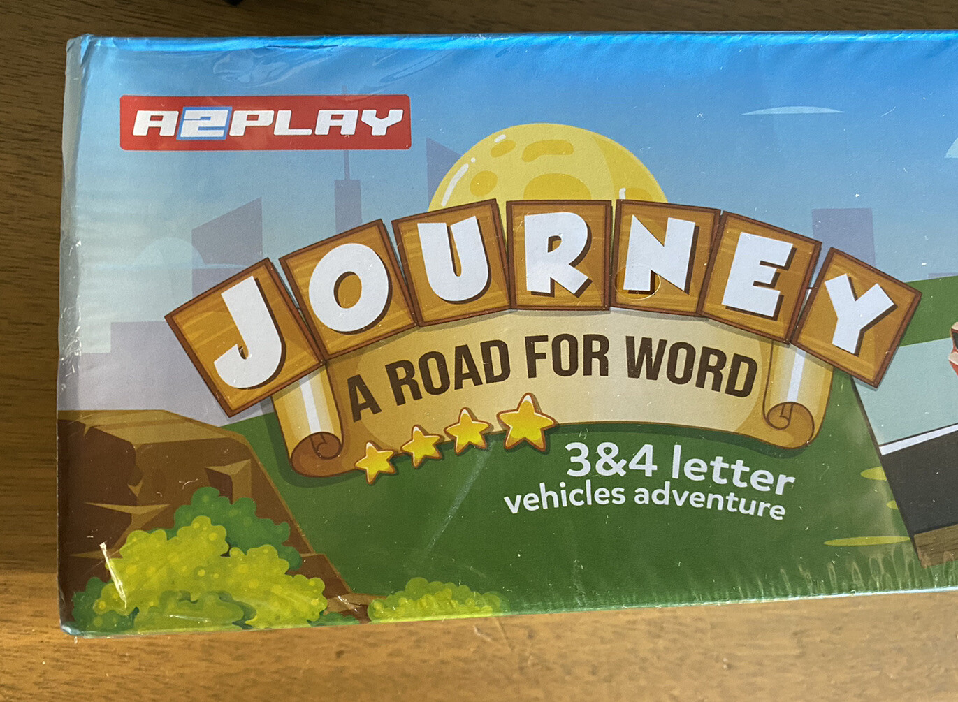 Journey A Road For Word by R2play 3 & 4 Letter Vehicle Adventure Game Age 4+ New