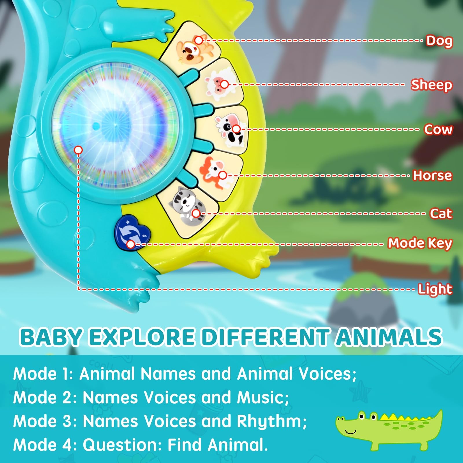Toddler Toys for 1 Year Old Boy and Girl Gift: Baby Musical Toys 12-18 Months…