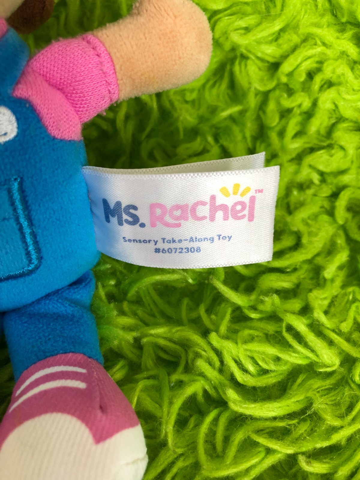 Ms. Rachel Official Sensory Take-Along 7″ Plush Stuffed Toy FREE SHIPPING