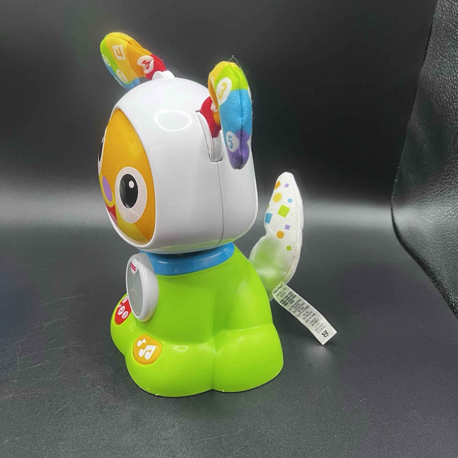 Fisher Price Bright Beats Dance & Move Green BeatBowWow Light Up Puppy Dog