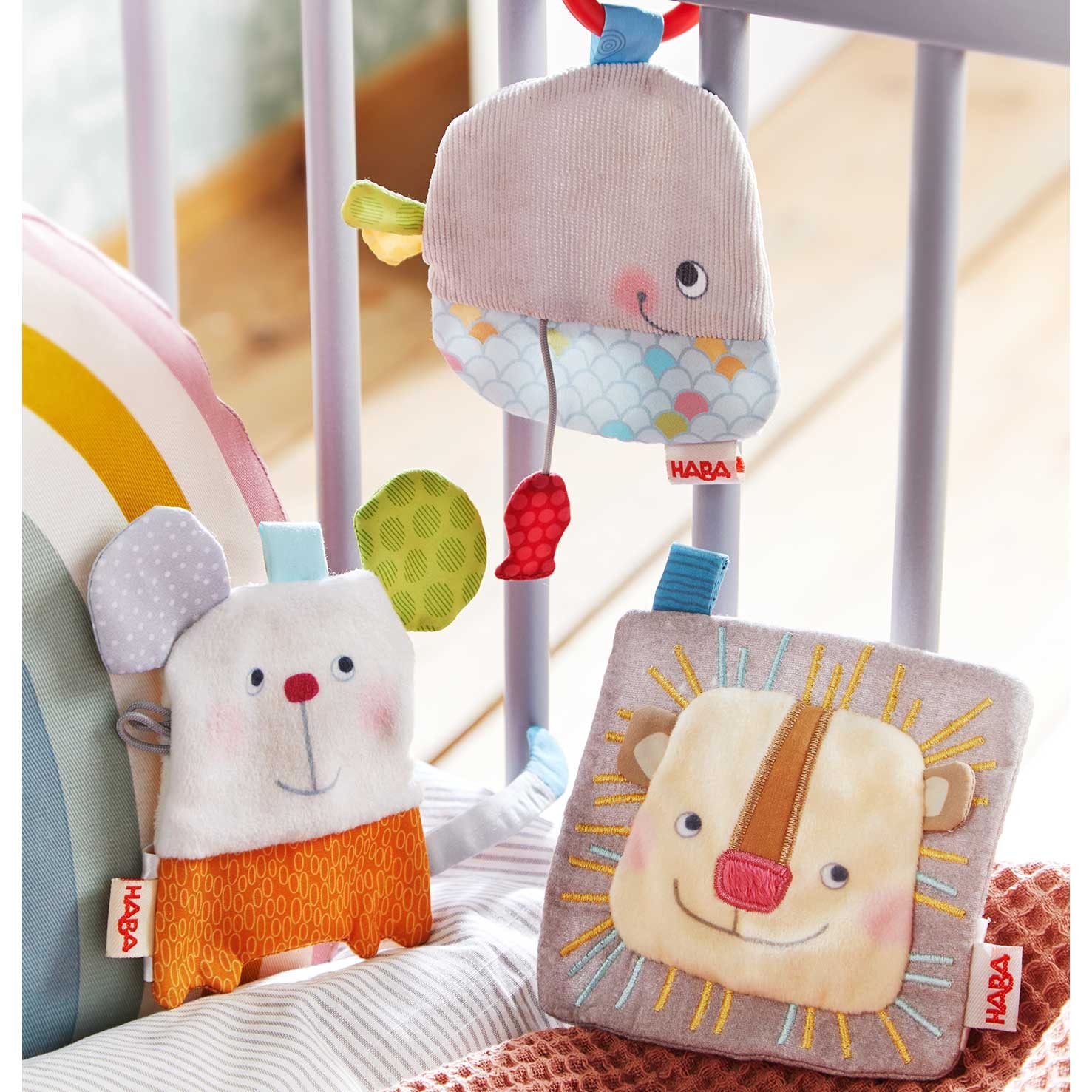 HABA Whale Crinkle Cloth