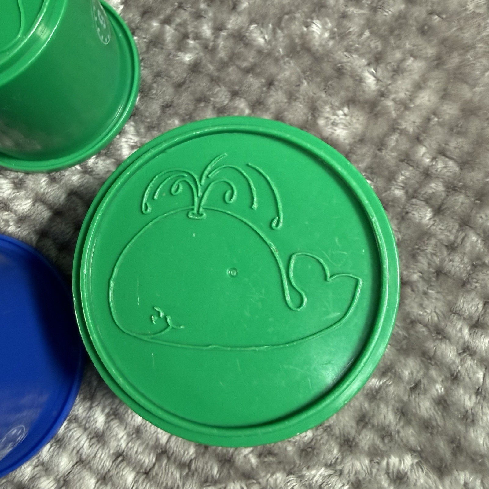 Vintage Discovery Toys Measure Up Stacking Nesting Cups Complete 1-12