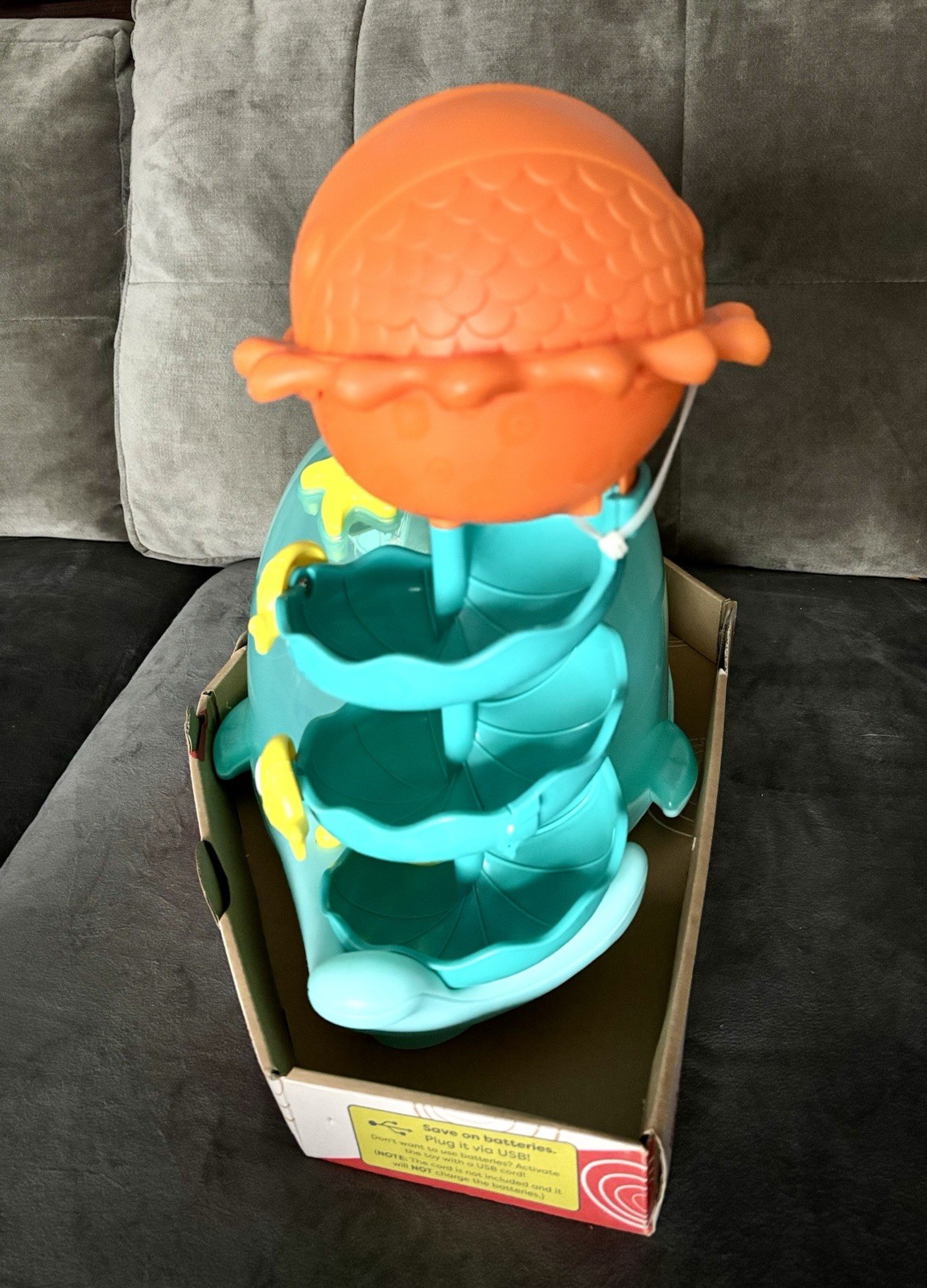 NEW B. Toys Light Up & Music Ball Popper Poppity Whale Pop Baby Toddler + VIDEO!