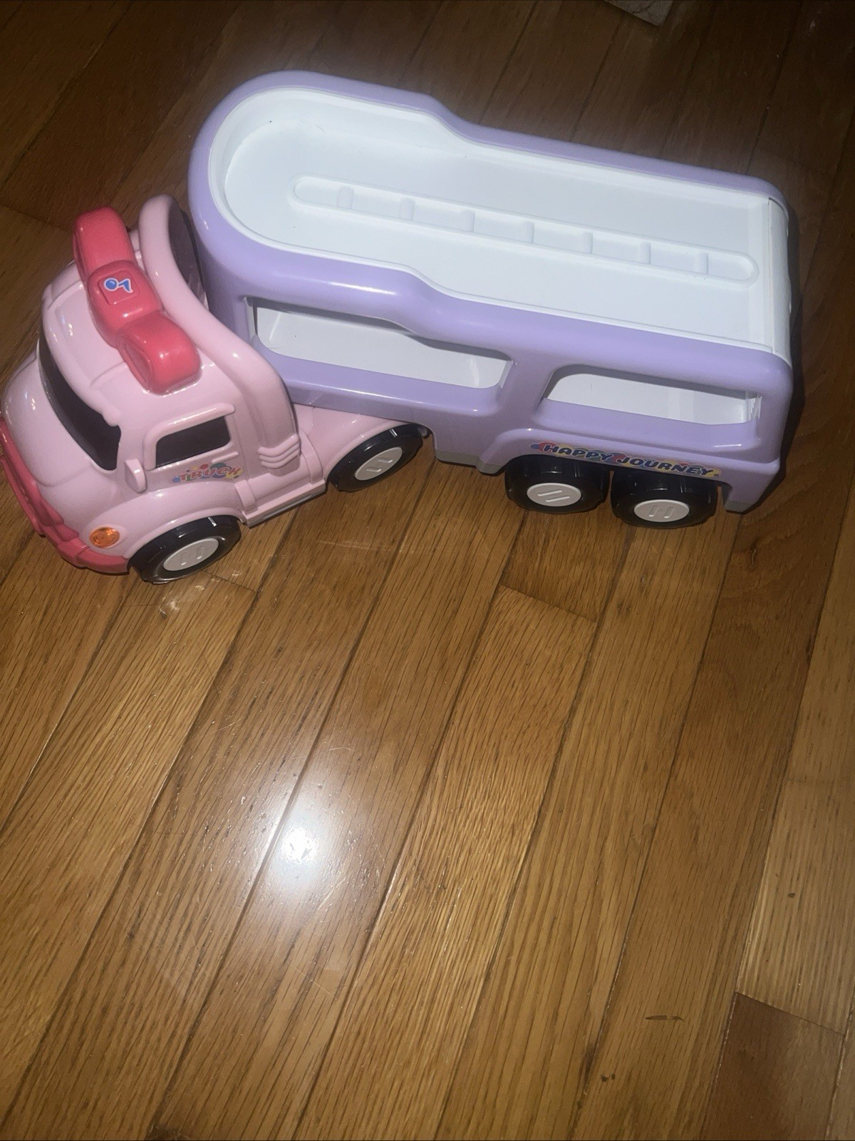 Music/Lights Carrier Truck Plays Differ. Songs Excellent Condition Labels Intact