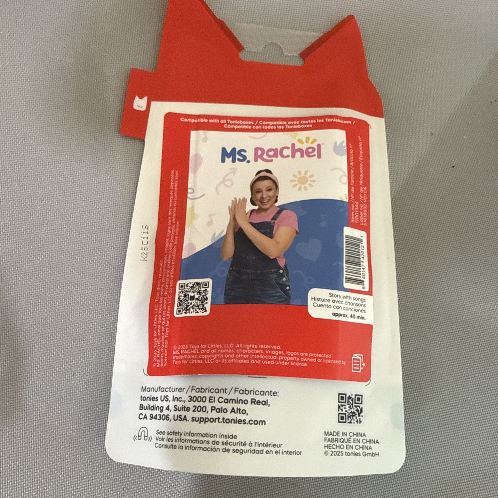 Ms. Rachel Official Tonies Electronic Storybook – Free S&H