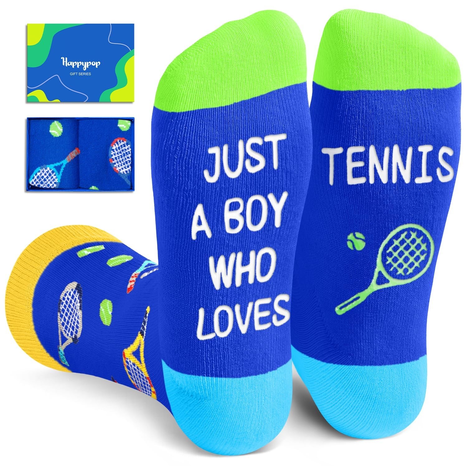 HAPPYPOP Sports Gifts for Kids – Boys Basketball Tennis Hockey Baseball Socce…