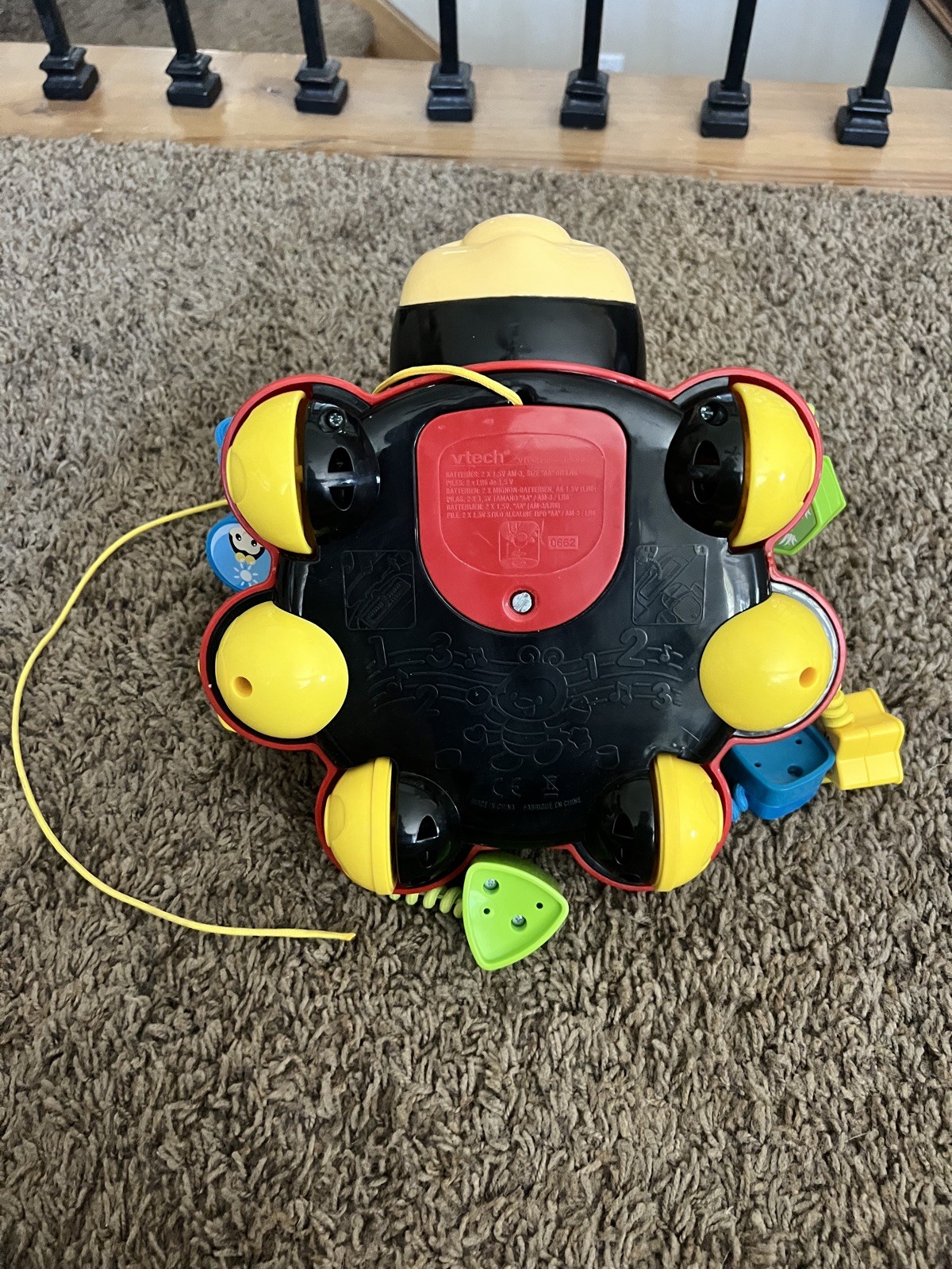 VTech Crazy Legs Learning Bug 12-36 M Lights Sounds Interactive Educational Toy