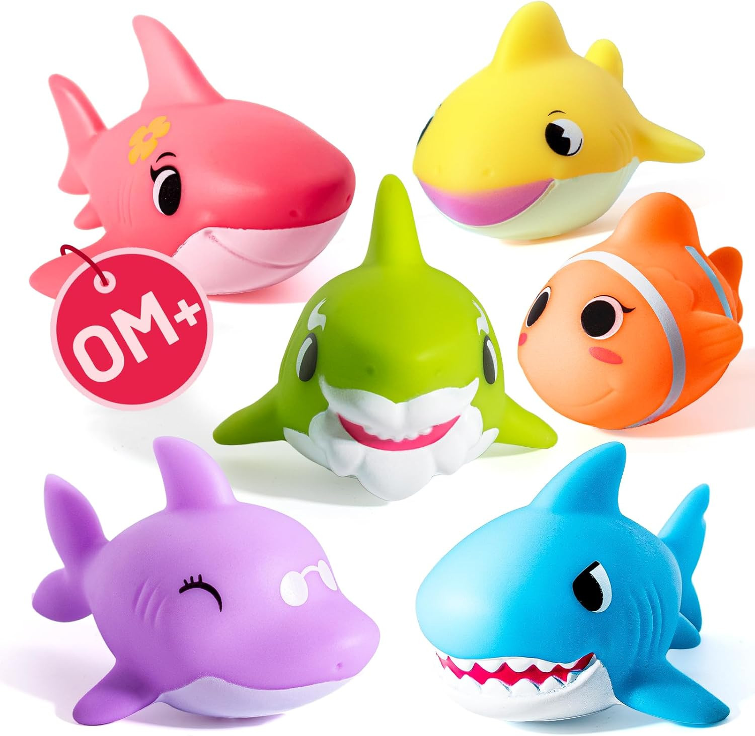 Bath Toys for Kids – No Hole Baby Toys for 1 Year Old Infant Boys Girls, Shower