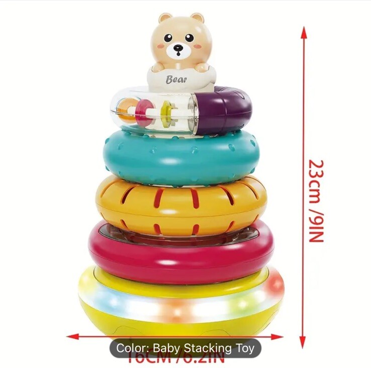 1 Year Old Boy Gifts 12-18 Months Musical Toys Cute Bear Tilting Doll Baby Music