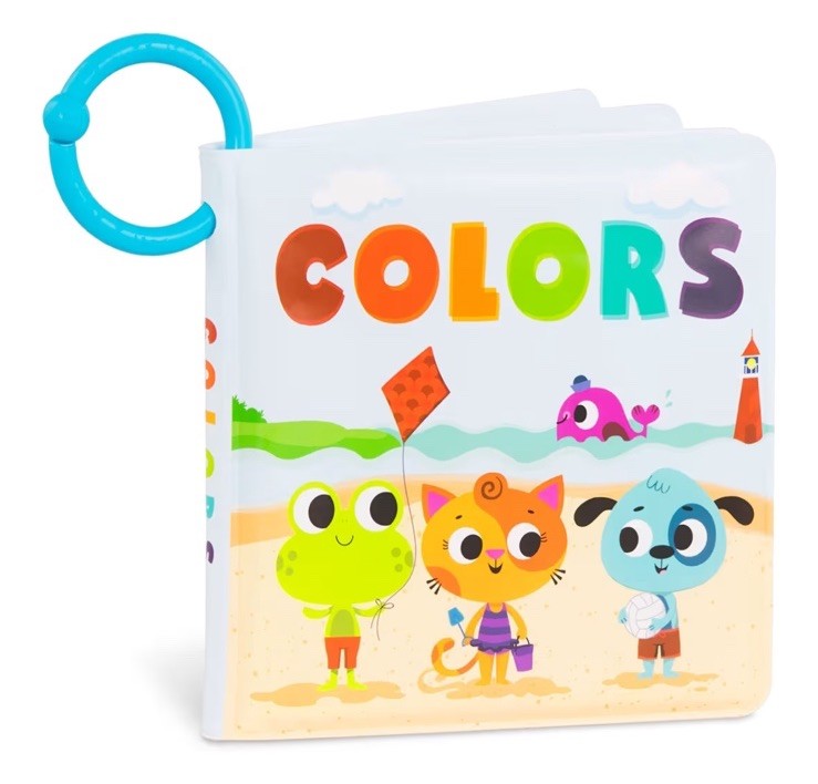 Land of B. Colors Bath Tub Time Educational Baby Toddler Book NEW