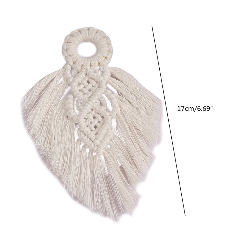 Home Decoration Door Handle Swing Rope Handmade Weaving Ornament