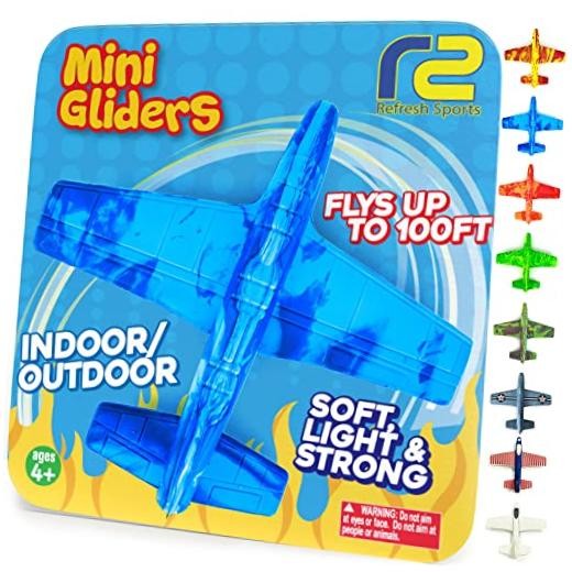 Blue Foam Airplane Toy for Kids – Best Summer Gift for Boys & Girls