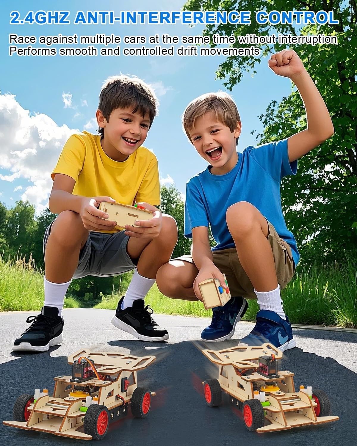 STEM Kits for Kids 8-13, Remote Control Car & 3D Puzzles, Great Gifts!