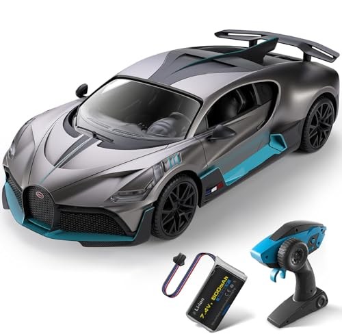 Remote Control Car, Bugatti Divo Scale Rc Cars 12Km/h, 2.4Ghz Licensed 1/12