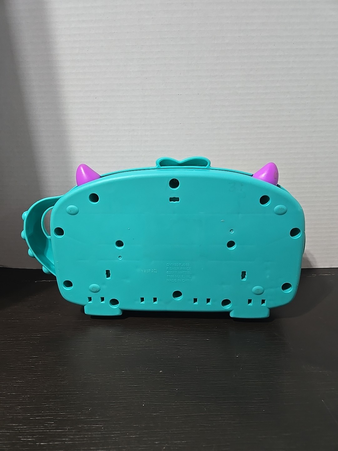 2017 Fisher Price Monster Pop-Up Activity Toy Teal Multicolor Baby Toddler