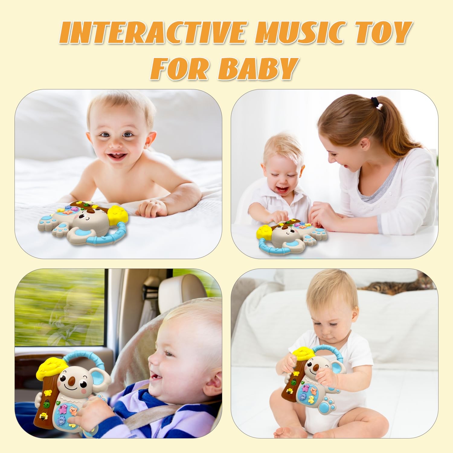 Baby Boy Girl Toys Gifts 12-18 Months Light Up Music Toddler Early Learning